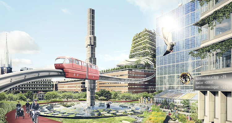 en framtidsversion av sergels torg